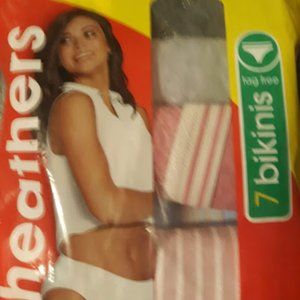 HEATHER FRUIT OF THE LOOM WOMEN BIKINIS